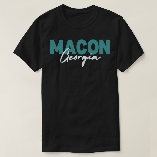 Macon Georgia TShirt 6 (Design Front)
