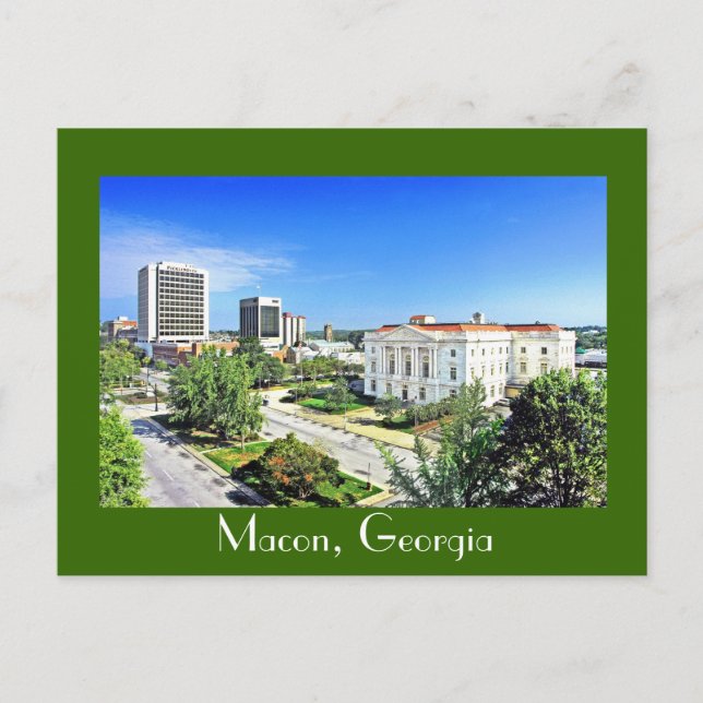 Macon, Georgia, U.S.A Postcard (Front)