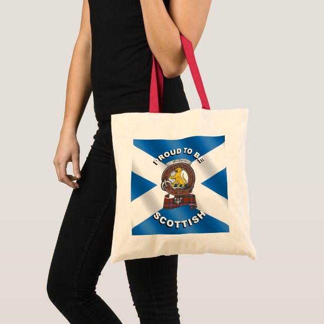 Macpherson Clan Badge Scottish Tote Bag (Front (Product))