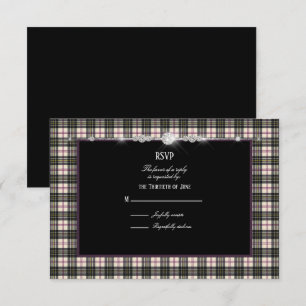 MacPherson Dress Modern RSVP Card
