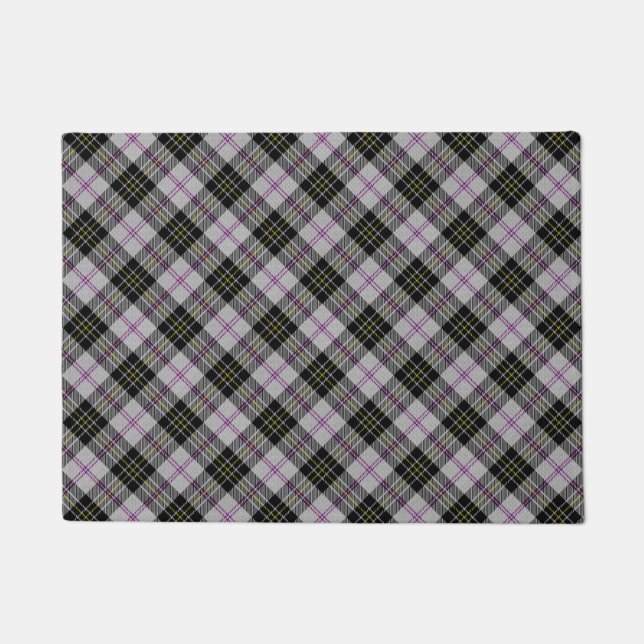 MacPherson Dress Tartan Doormat (Front)