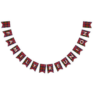 MacPherson Plaid Custom Bunting Banner