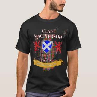 MacPherson Scottish Family Clan Middle Ages Mischi T-Shirt