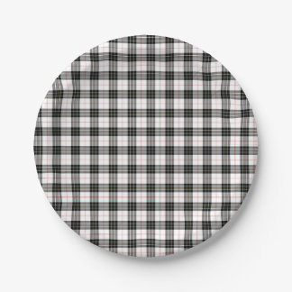 MacPherson Tartan Paper Plate