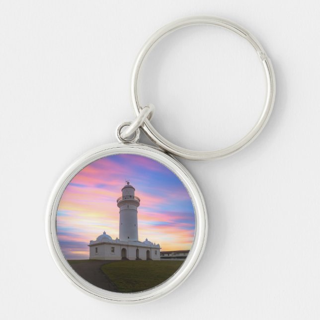 Macquarie Lighthouse | Sydney, Australia Key Ring (Front)