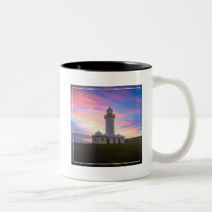 Macquarie Lighthouse Sydney, Australia Two-Tone Coffee Mug