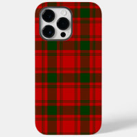 MacQuarrie tartan red green plaid