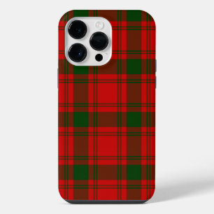 MacQuarrie tartan red green plaid iPhone 14 Pro Max Case