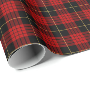 MacQueen Clan Tartan Wrapping Paper