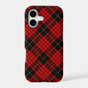 MacQueen Tartan Red and Black Plaid