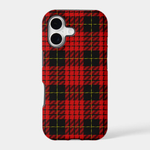 MacQueen Tartan Red and Black Plaid