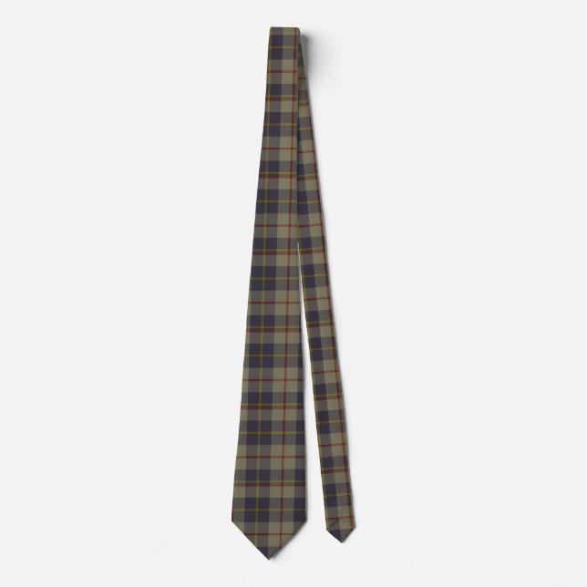 MacRae Clan Tartan Tie (Front)
