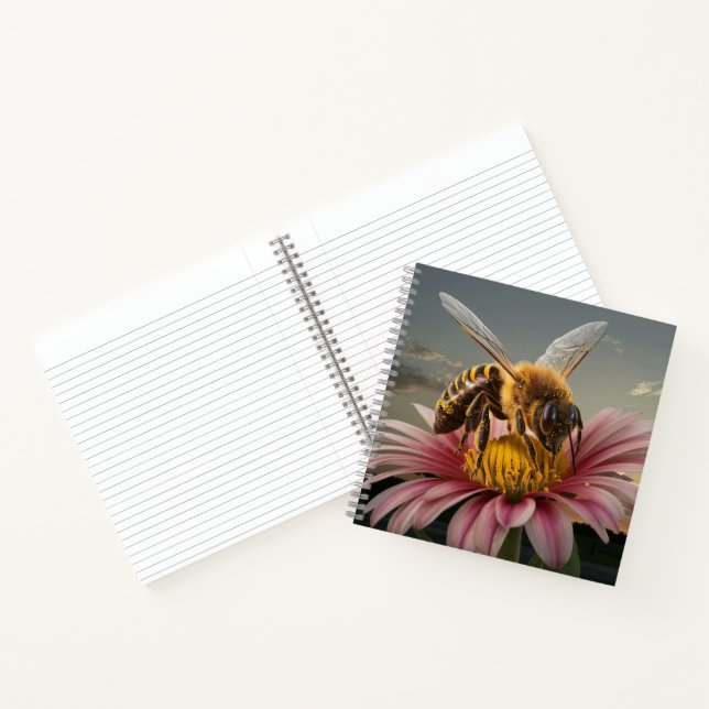 Macro Bee Notebook (Inside)