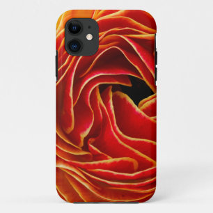Macro flower abstract at Flower Fields iPhone 11 Case