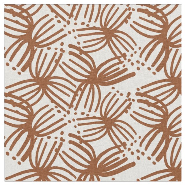 macro flower brown  fabric (Close Up)
