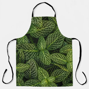 Macro photo of green-leafed plants apron