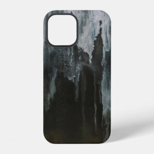 Macro photography of ice formation iPhone 12 case