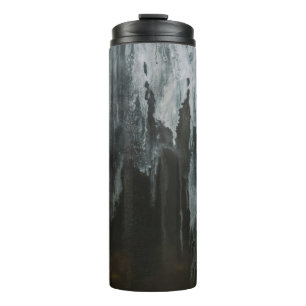 Macro photography of ice formation thermal tumbler