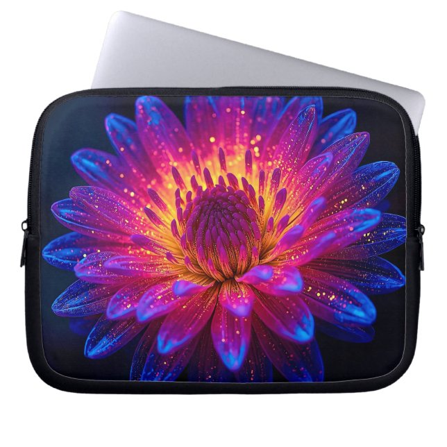 Macro Stellar Burst 10 inch Laptop Sleeve (Front)