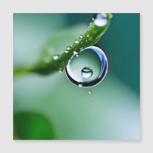 Macro water drops