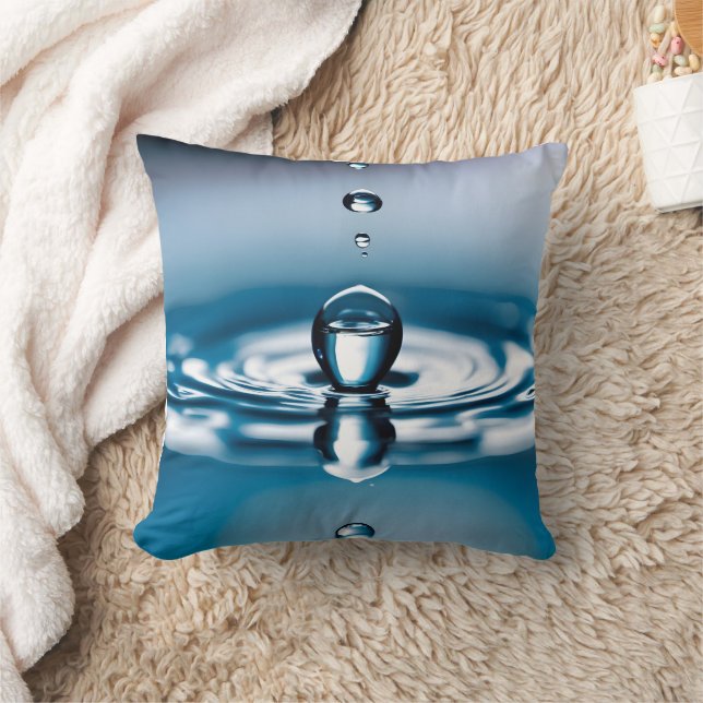 Macro water drops cushion (Blanket)