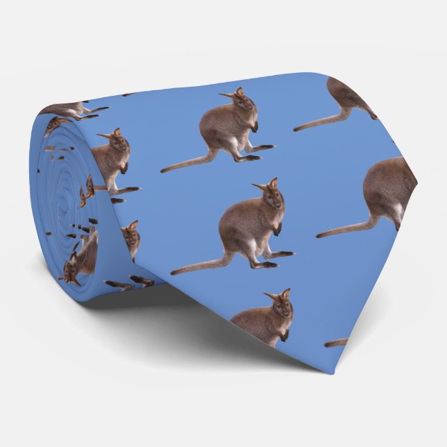 Macropus rufogriseus tie (Rolled)