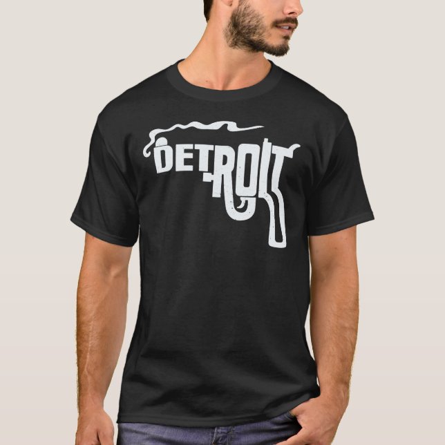 Macs Detroit Smoking Gun Shirt Essential T-Shirt (Front)