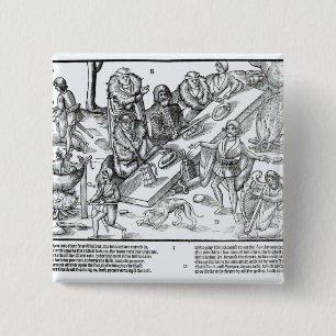 MacSweeney's Feast 15 Cm Square Badge
