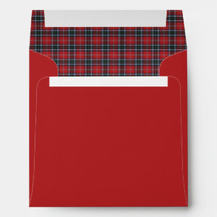 MacTavish Modern Original Scottish Tartan   Envelope
