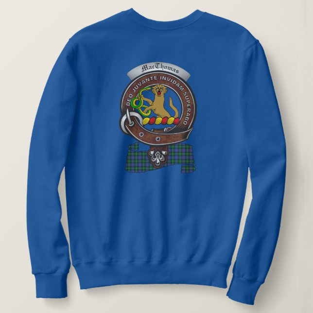 MacThomas Clan Badge Women's Sweatshirt (Design Back)