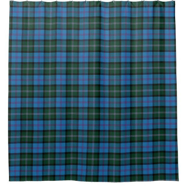 MacThomas Tartan Shower Curtain (Front)