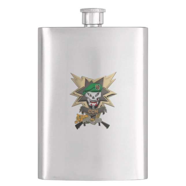 MACV SOG CCN HIP FLASK (Front)