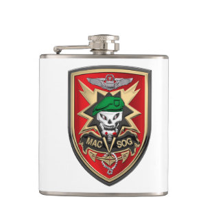MACV SOG Flask