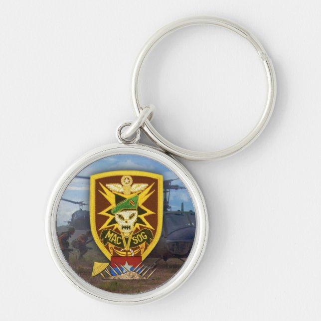 MACV SOG  MACSOG Vietnam nam war patch Key Ring (Front)