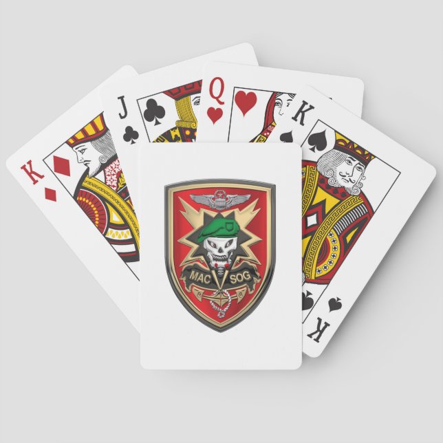 MACV SOG Playing Cards (Back)