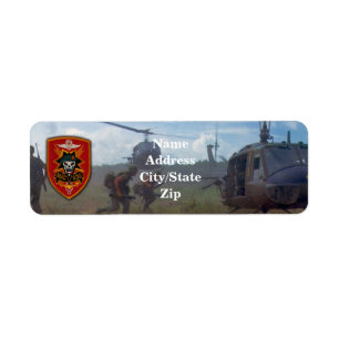 macvsog sog Vietnam war address  Return Address Label