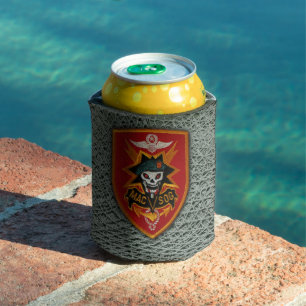 MACVSOG SOG Vietnam war Veterans patch Can Cooler