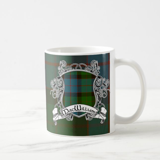 MacWilliam Tartan Shield Coffee Mug (Right)