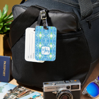 Macy Mosaic Luggage Tag