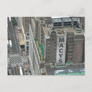 Macy's Department Store Postcard