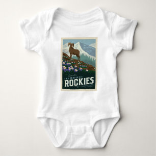 Macy's Flower Show Rockies Baby Bodysuit