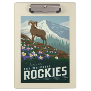 Macy's Flower Show Rockies Clipboard
