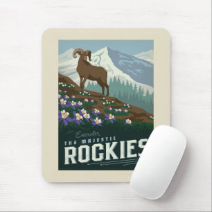 Macy's Flower Show Rockies Mouse Pad