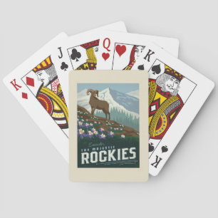 Macy's Flower Show Rockies Playing Cards