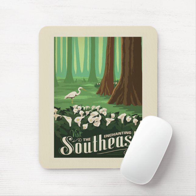 Macy's Flower Show | Southeast Mouse Pad (With Mouse)