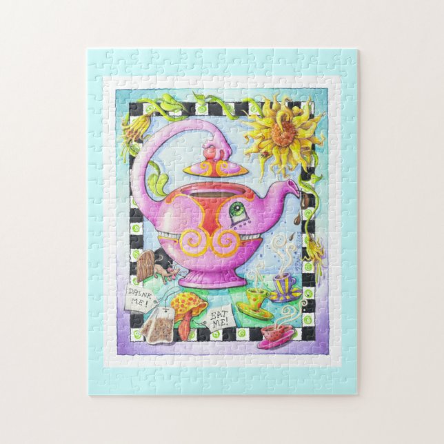 MAD ABOUT TEA PARTY JIGSAW PUZZLE (Vertical)