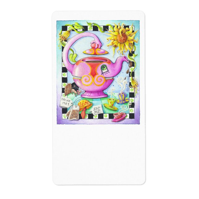 MAD ABOUT TEA PARTY LABELS (Front)