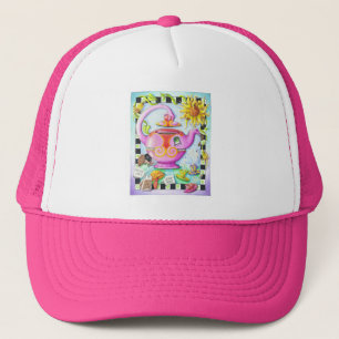 MAD ABOUT TEA PARTY TRUCKER HAT