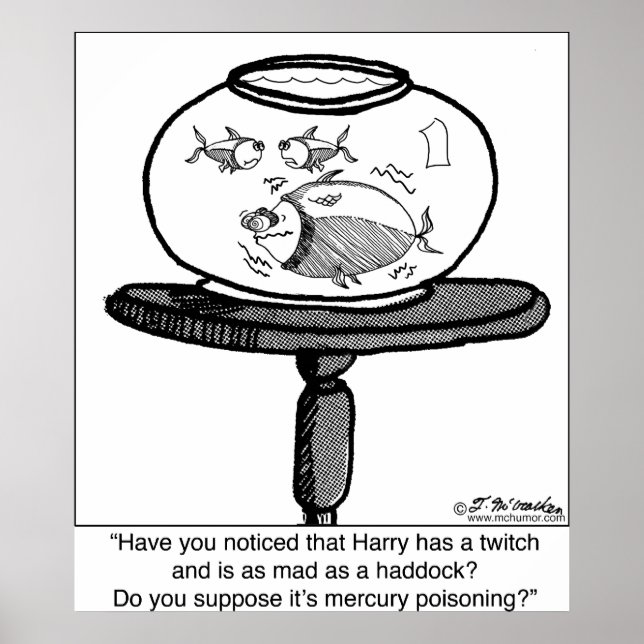 Mad as a Haddock Poster (Front)