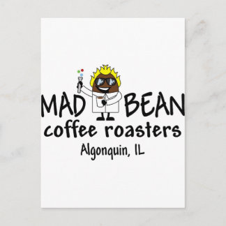 Mad Bean logo Postcard